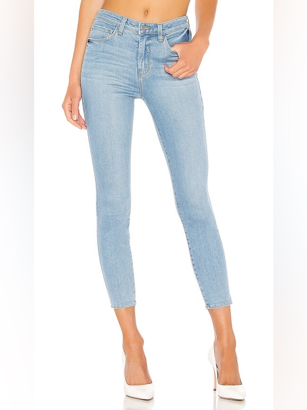 L'AGENCE Margot High-Rise Skinny in Cascade (30)
